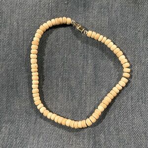Coconut bead bracelet